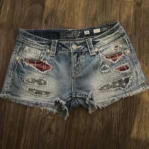 Miss Me Jean Short Shorts Size 26